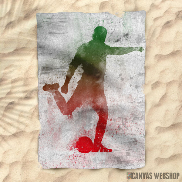 Peškir Soccer player painted 4 Peškir Soccer player painted 4