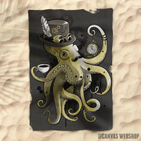 Peškir Steampunk octopus Peškir Steampunk octopus