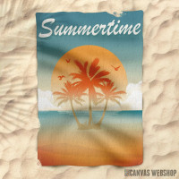 Peškir Summertime Palm Beach Sea Peškir Summertime Palm Beach Sea