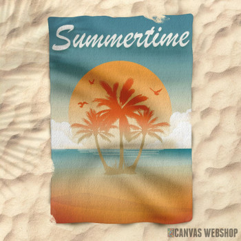 Peškir Summertime Palm Beach Sea Peškir Summertime Palm Beach Sea