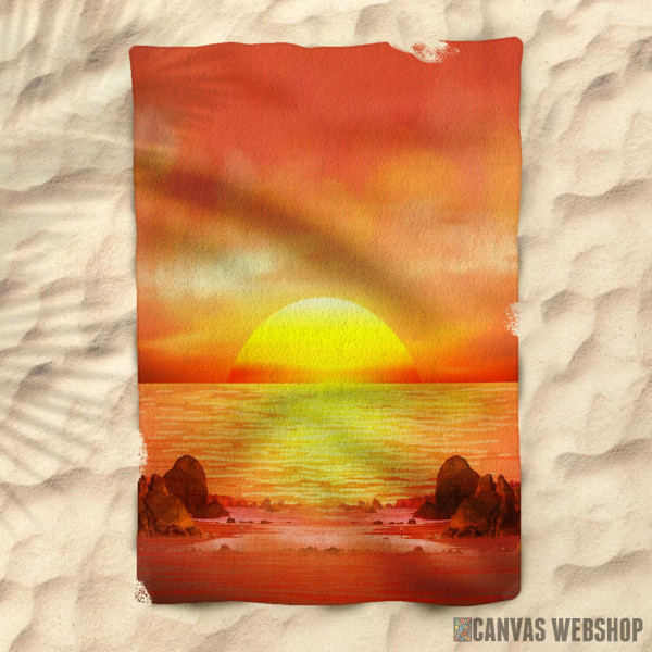 Peškir Sunset At The Beach