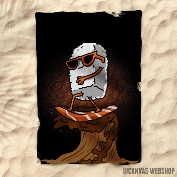 Peškir Sushi Surfing Surfer Peškir Sushi Surfing Surfer