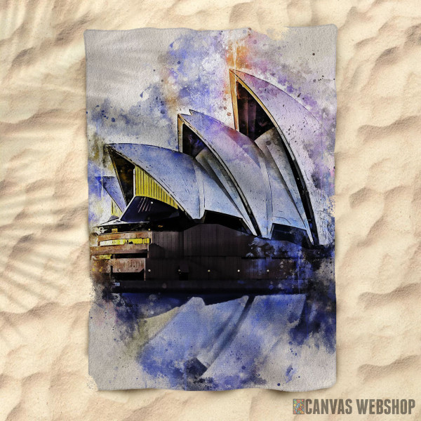 Peškir Sydney in Watercolor