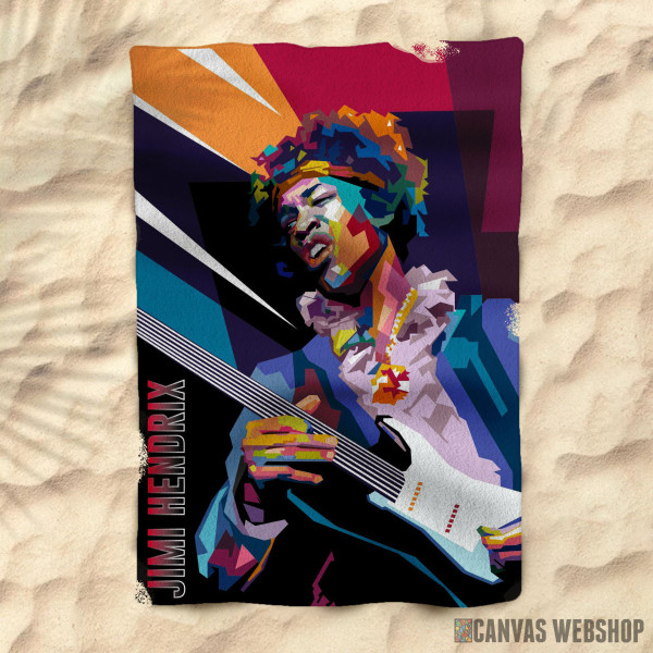 Peškir The Guitarist Jimi Hendrix