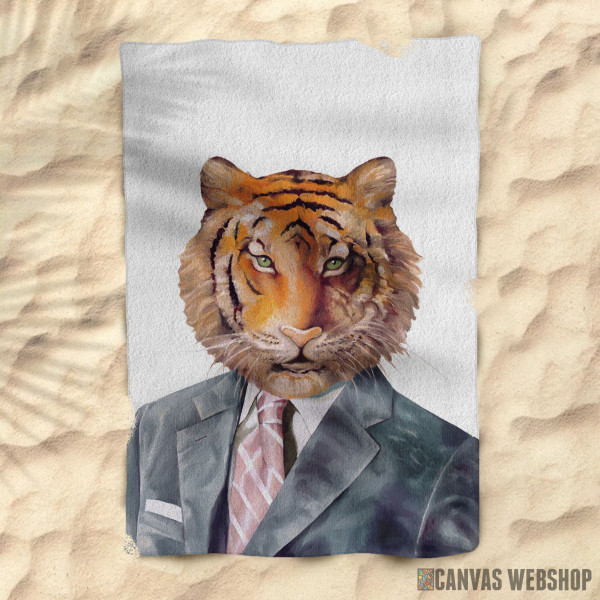 Peškir Tiger in Armani
