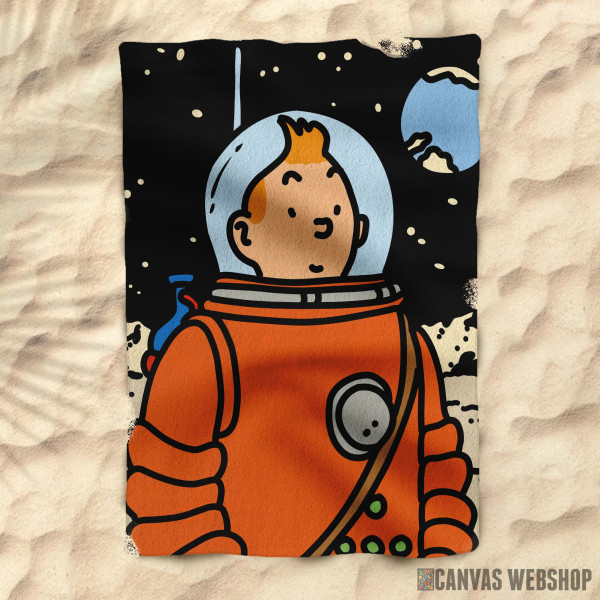 Peškir Tintin na Mesecu Peškir Tintin na Mesecu
