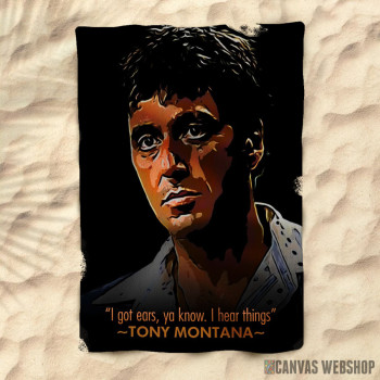 Peškir Tony Montana quote Peškir Tony Montana quote
