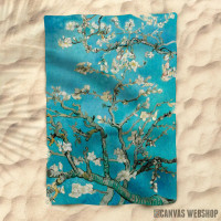 Peškir Van Gogovi cvetovi badema