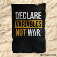 Peškir Variables not War
