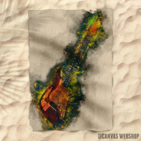 Peškir Vintage Electric Guitar