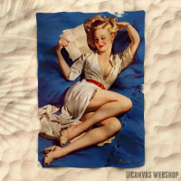 Peškir Vintage Pin Up Girl