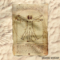 Peškir Vitruvijev čovek, Leonardo da Vinči Peškir Vitruvijev čovek, Leonardo da Vinči
