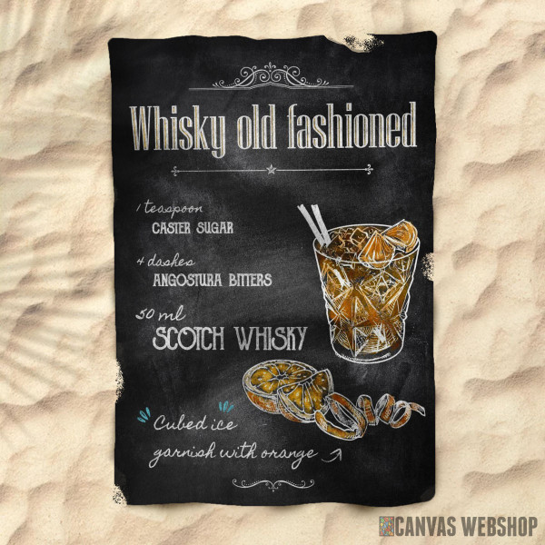 Peškir Whisky old fashioned