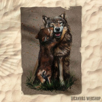 Peškir Wolf Father and Son