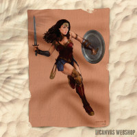 Peškir Wonder Woman art Peškir Wonder Woman art