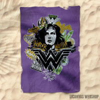 Peškir Wonder Woman grafitti Peškir Wonder Woman grafitti