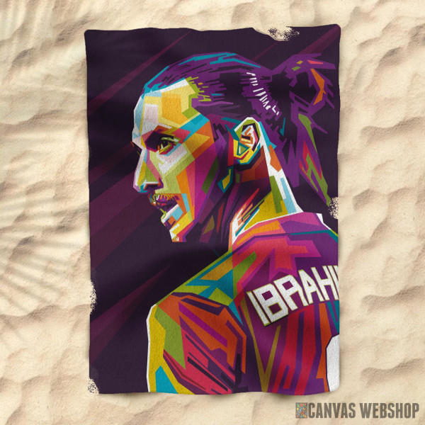 Peškir Zlatan Ibrahimovic Pop Art Peškir Zlatan Ibrahimovic Pop Art