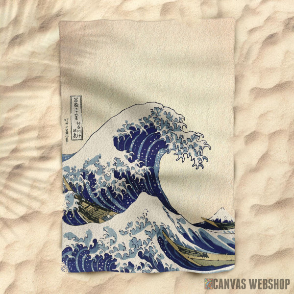 Peškir Japan Kanagava talas