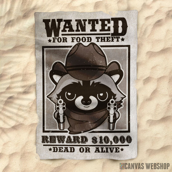 Peškir wanted racoon for food theft Peškir wanted racoon for food theft