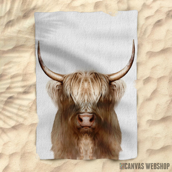 Peškir white wild Buffalo