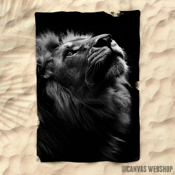 Peškir wild lion face 2 Peškir wild lion face 2