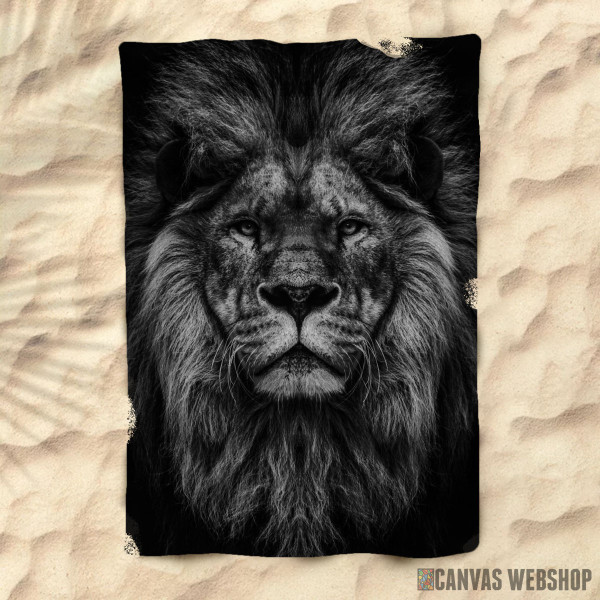 Peškir wild lion head Peškir wild lion head