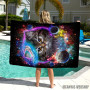 Peškir Cat in Galaxy Space Cosmos