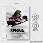 Peškir Ayrton Senna Low Poly