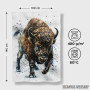 Peškir Buffalo watercolor Peškir Buffalo watercolor