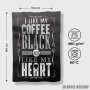 Peškir Coffee Black