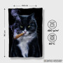 Peškir Cool Tuxedo Cat with Cigar Peškir Cool Tuxedo Cat with Cigar
