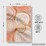 Peškir Coral Agate Abstract Peškir Coral Agate Abstract
