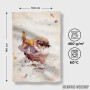 Peškir Fluffy Le Wren Water Colour Art Peškir Fluffy Le Wren Water Colour Art