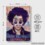Peškir Jimi Hendrix concert poster