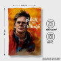 Peškir Marty McFly abstract