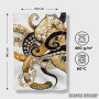 Peškir Metallic Octopus