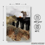 Peškir Minimal Leopards