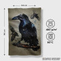 Peškir Raven background