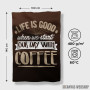 Peškir Start Our Day with coffee
