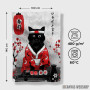 Peškir Sushi Cat - Ruby Art Peškir Sushi Cat - Ruby Art