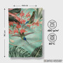 Peškir Tropical Mint and Coral Collage