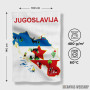 Peškir Turistička mapa Jugoslavije