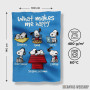 Peškir What makes me happy Snoopy