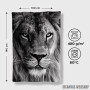 Peškir wild lion face Peškir wild lion face
