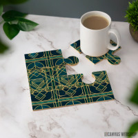 Podmetač Art Deco elegantni Gatsby stil Podmetač Art Deco elegantni Gatsby stil