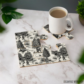 Podmetač Bigfoot – Saskevač u crnom Toile de Jouy Podmetač Bigfoot – Saskevač u crnom Toile de Jouy