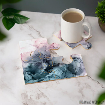 Podmetač Blush i Payne’s Gray apstrakt Podmetač Blush i Payne’s Gray apstrakt