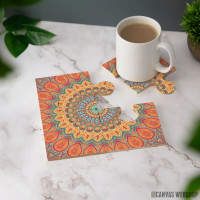 Podmetač Boho tapiserija – mandala umetnost