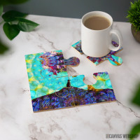 Podmetač Drvo života i pas – umetnost Podmetač Drvo života i pas – umetnost