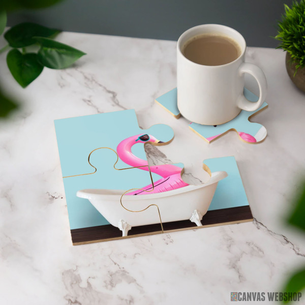 Podmetač Flamingo u kadi Podmetač Flamingo u kadi